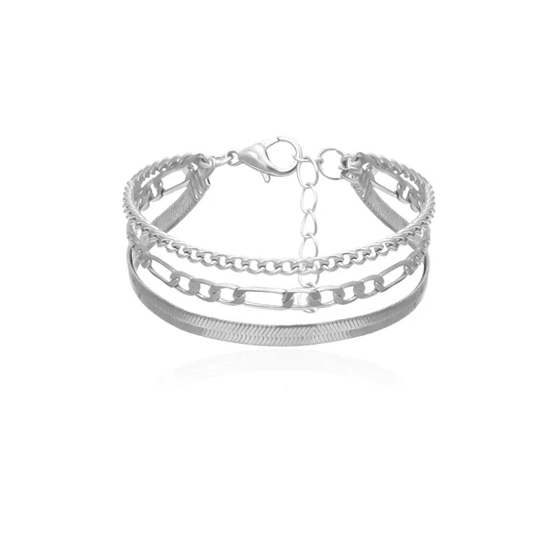 Delicate - 3-Piece Bracelet Set for Women