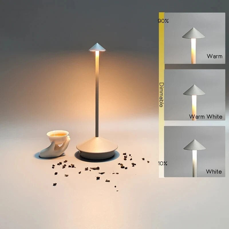 Artisano | Stylish Cordless Battery Operated LED Table Lamp for Dining 12