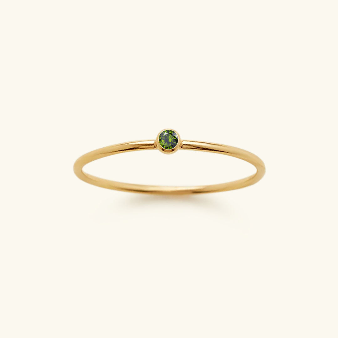 Celestia - Birthstone Ring with Celestial Elegance for Women