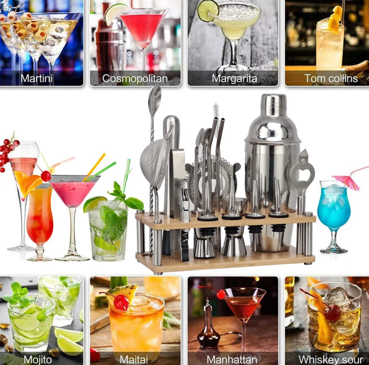 ShakerPro 23-Piece Cocktail Set