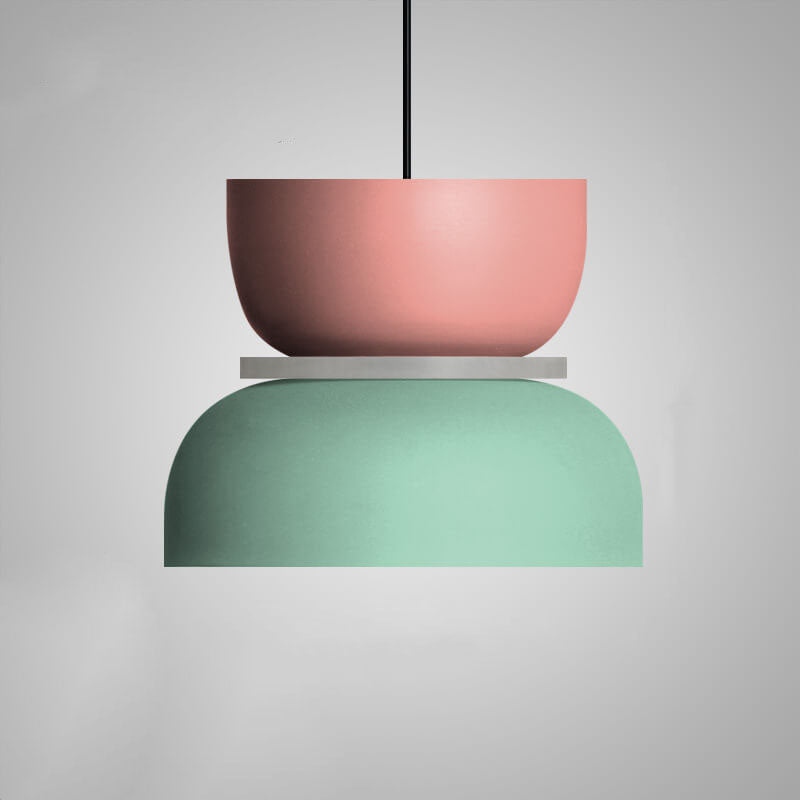 Macaron Pendant Lamp - Colorful Modern Ceiling Light
