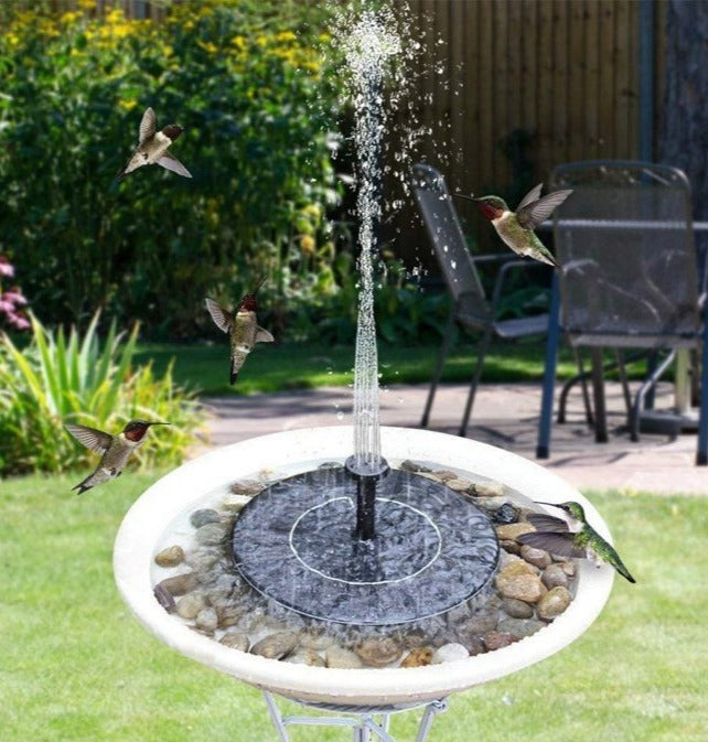 Flowbee - Solar Bird Bath Fountain