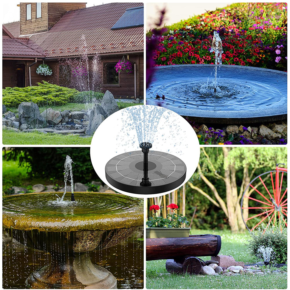 Flowbee - Solar Bird Bath Fountain