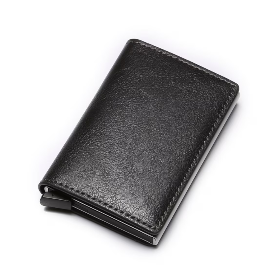 AluClip - Slim RFID Card Holder with Money Clip