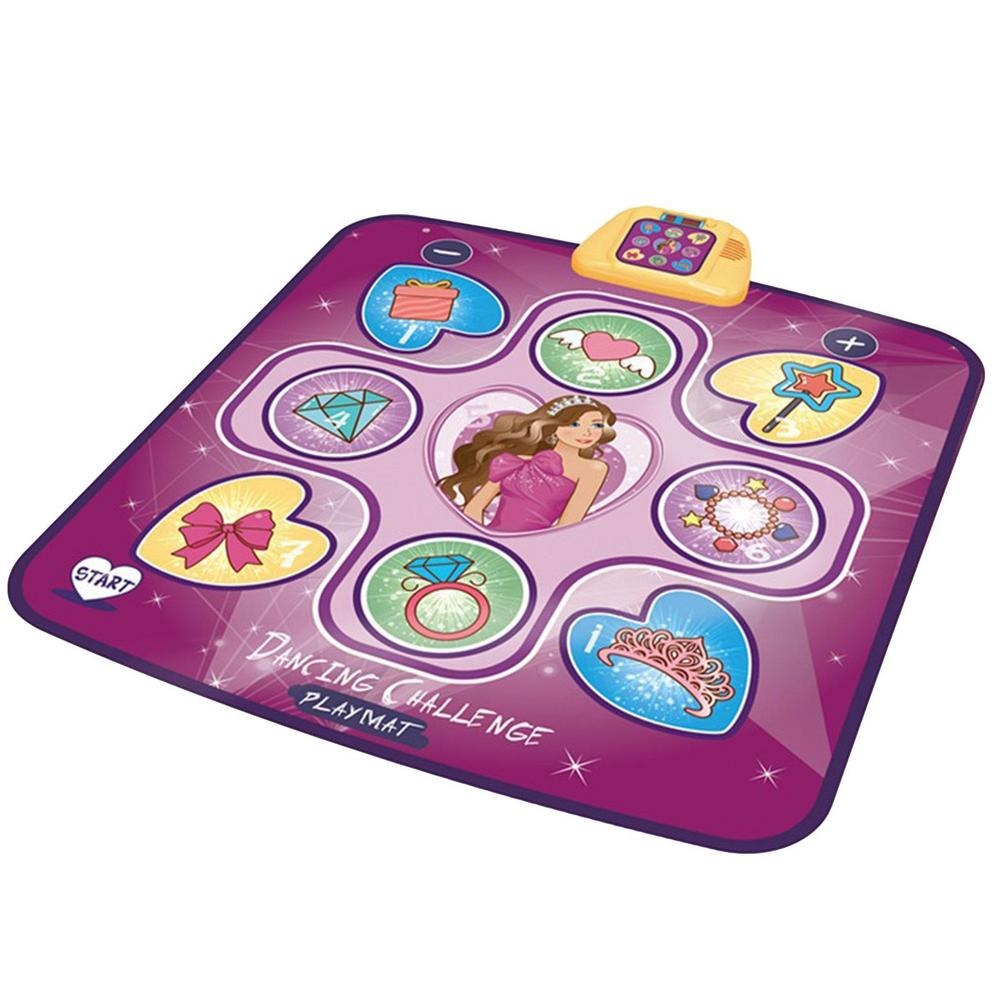 RhythmGlow - Interactive LED Dance Mat for Kids