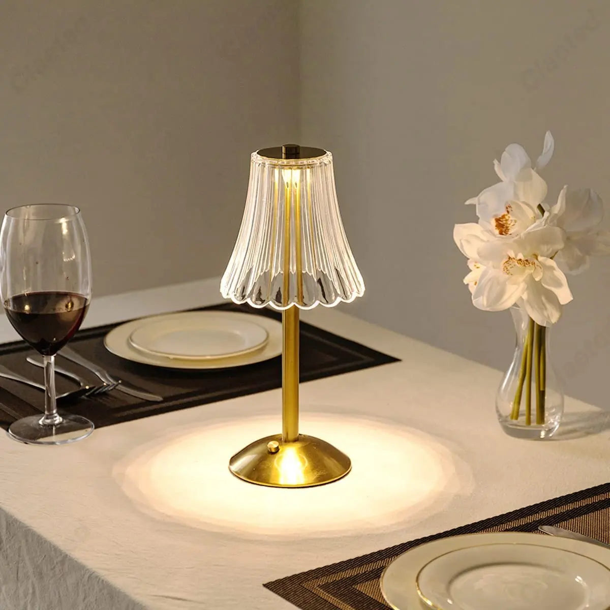 Cristalglow Lamp - Wireless Crystal Table Light