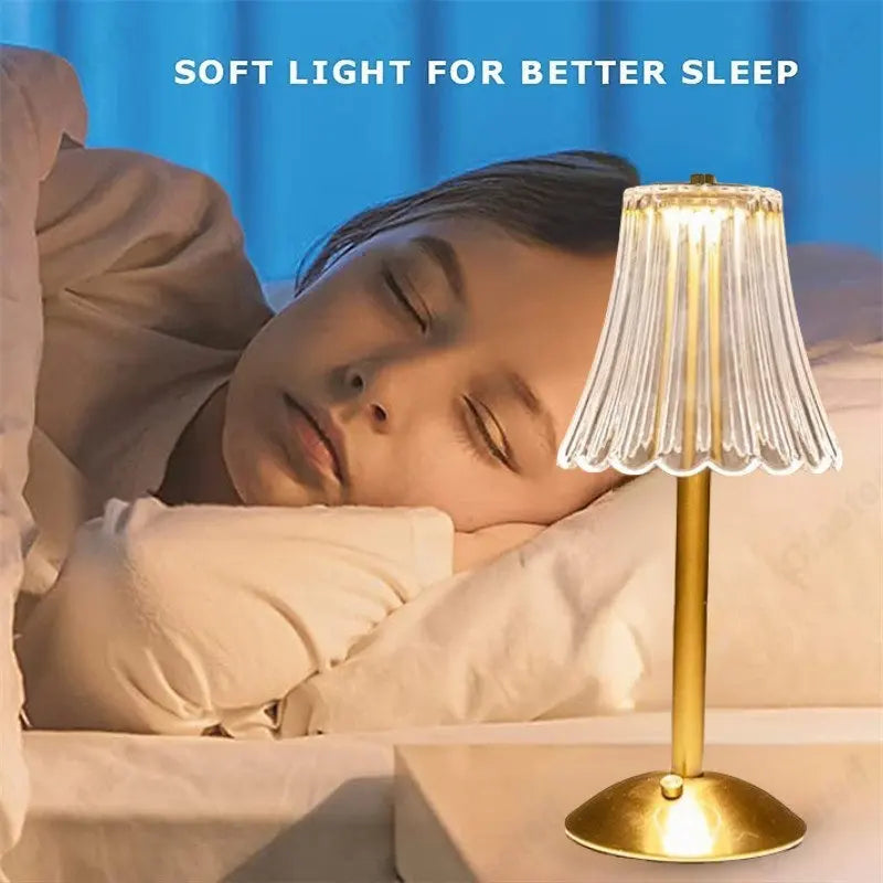Cristalglow Lamp - Wireless Crystal Table Light