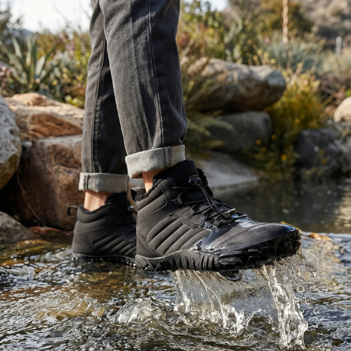 Barefoot Hiking Boots - Lightweight Waterproof Footwear for Natural Movement 0