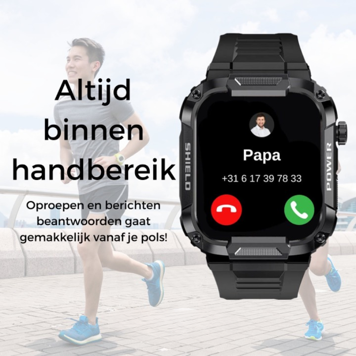 BlazeX Pro Smartwatch - iOS & Android