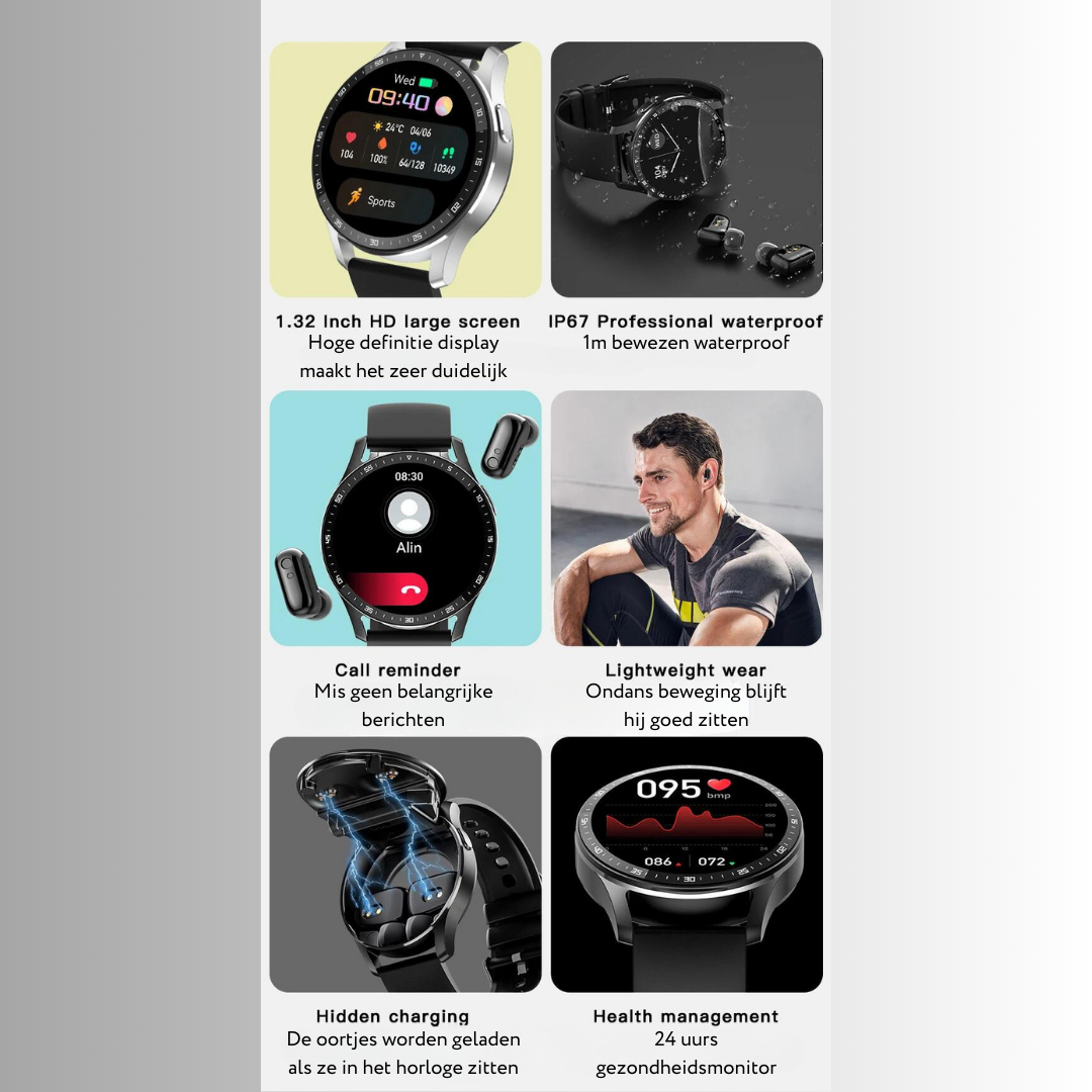 PowerPulse Elite - Smart Sports Watch for Peak Performance
