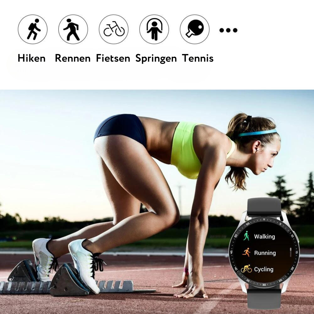 PowerPulse Elite - Smart Sports Watch for Peak Performance