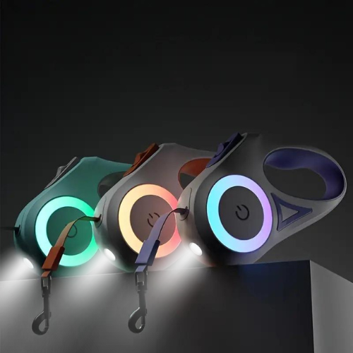 SafeWalk Leash - LED Lighted Dog Leash for Night Walks
