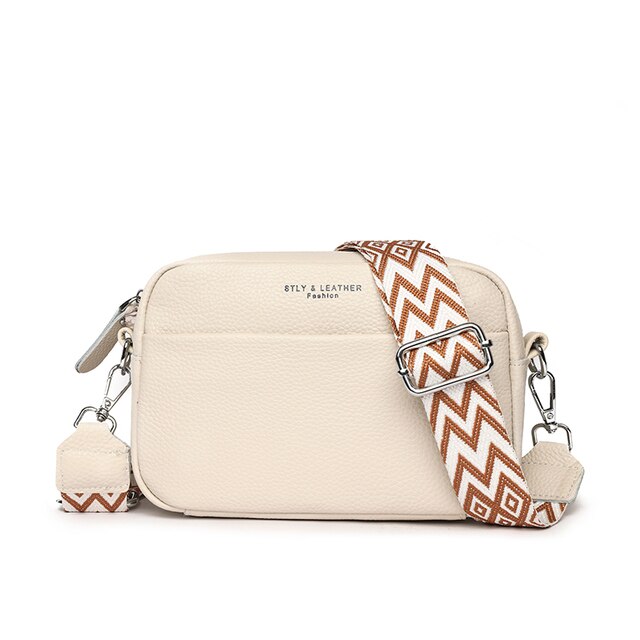 AvaBag - Elegant Leather Shoulder Bag for Women