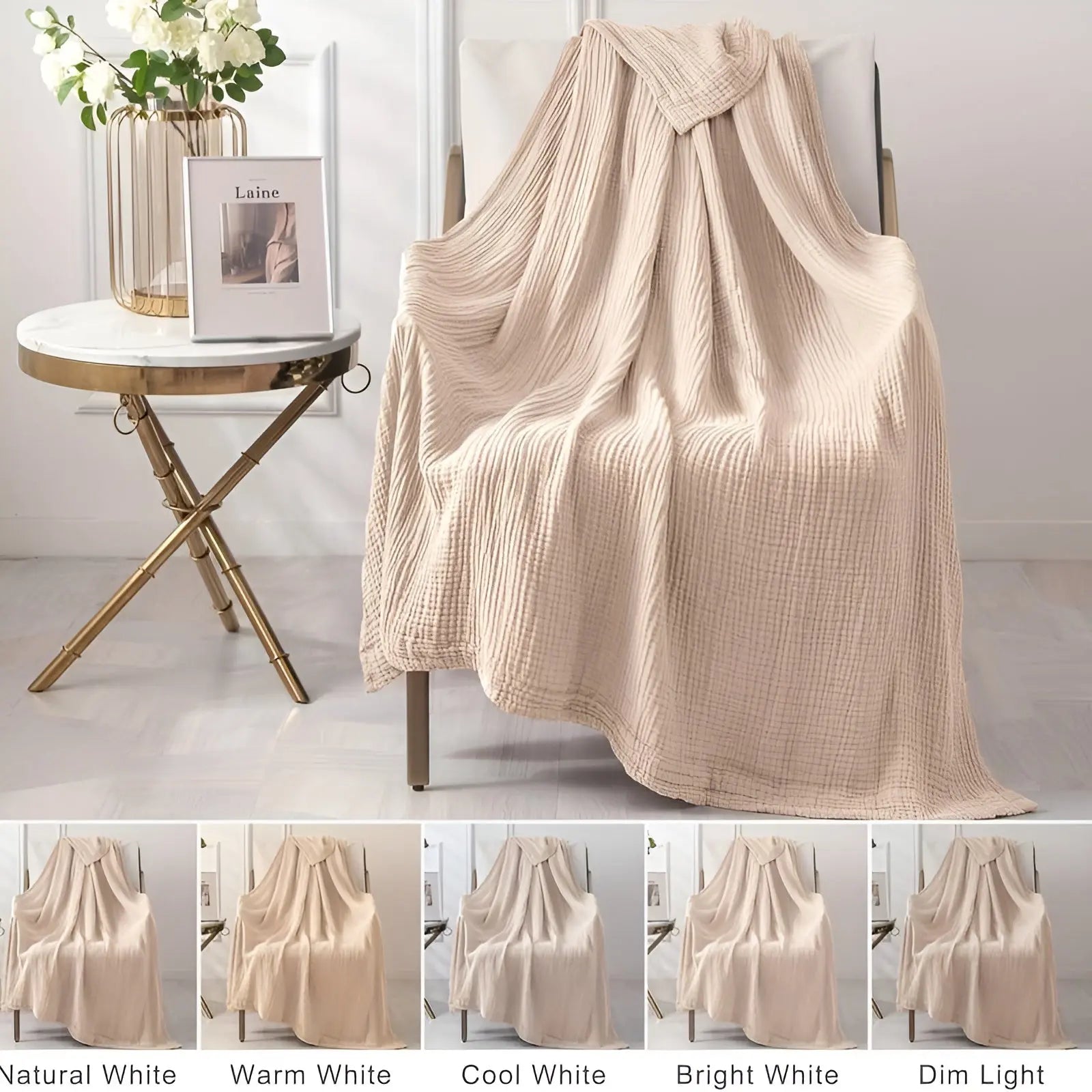 BreezeCotton Cotton Blanket - All Season