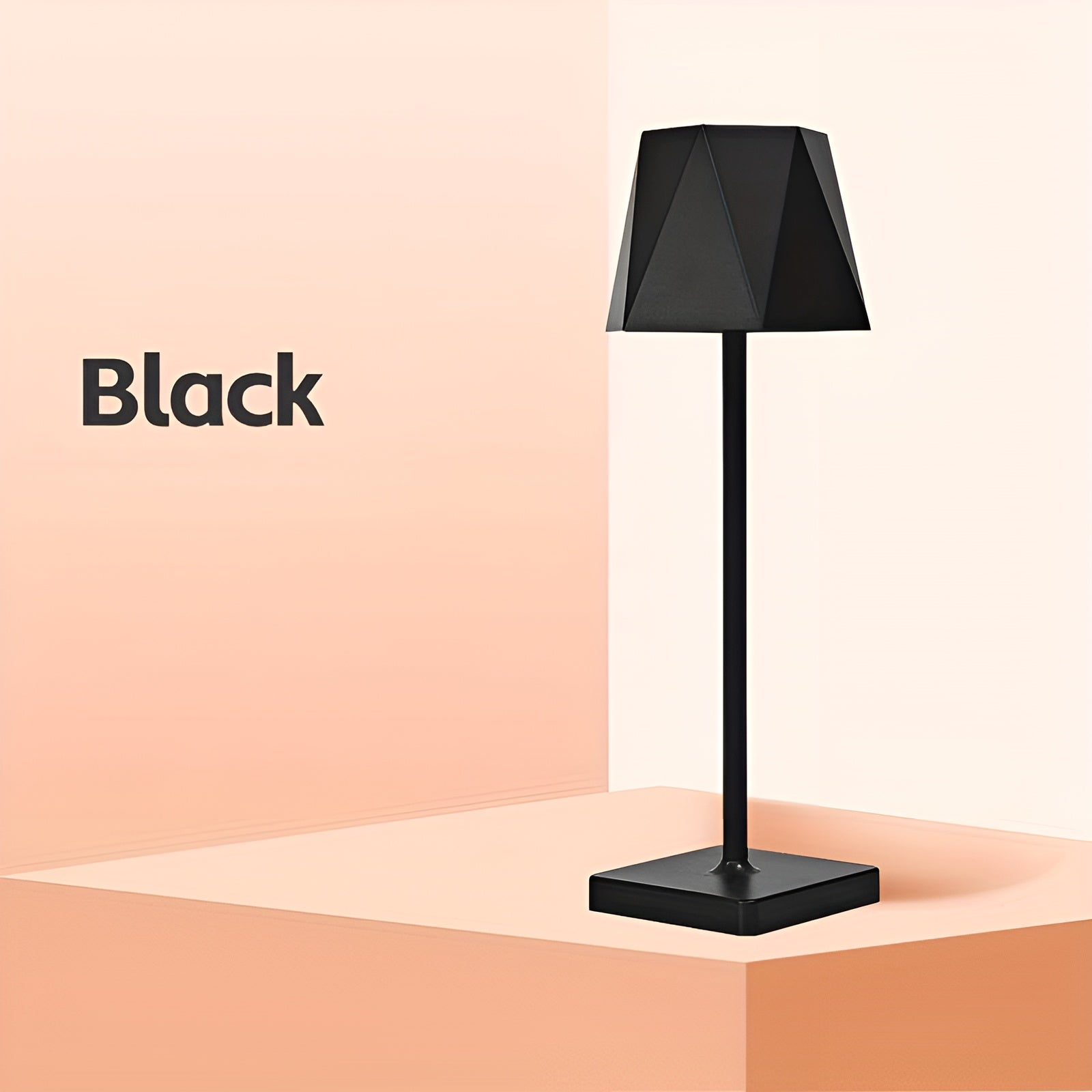 Retro LED Table Lamp - Cordless Rechargeable Light