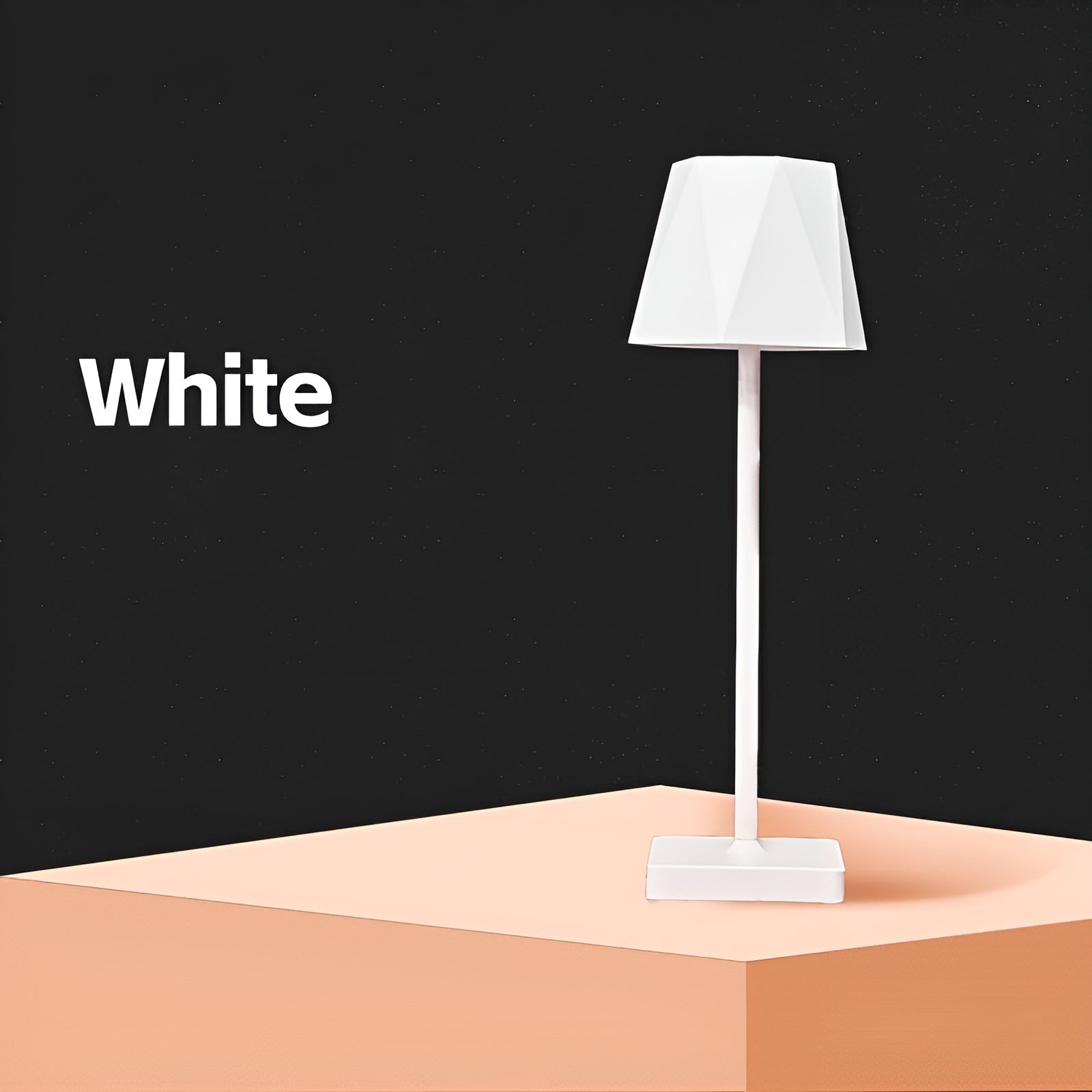 Retro LED Table Lamp - Cordless Rechargeable Light