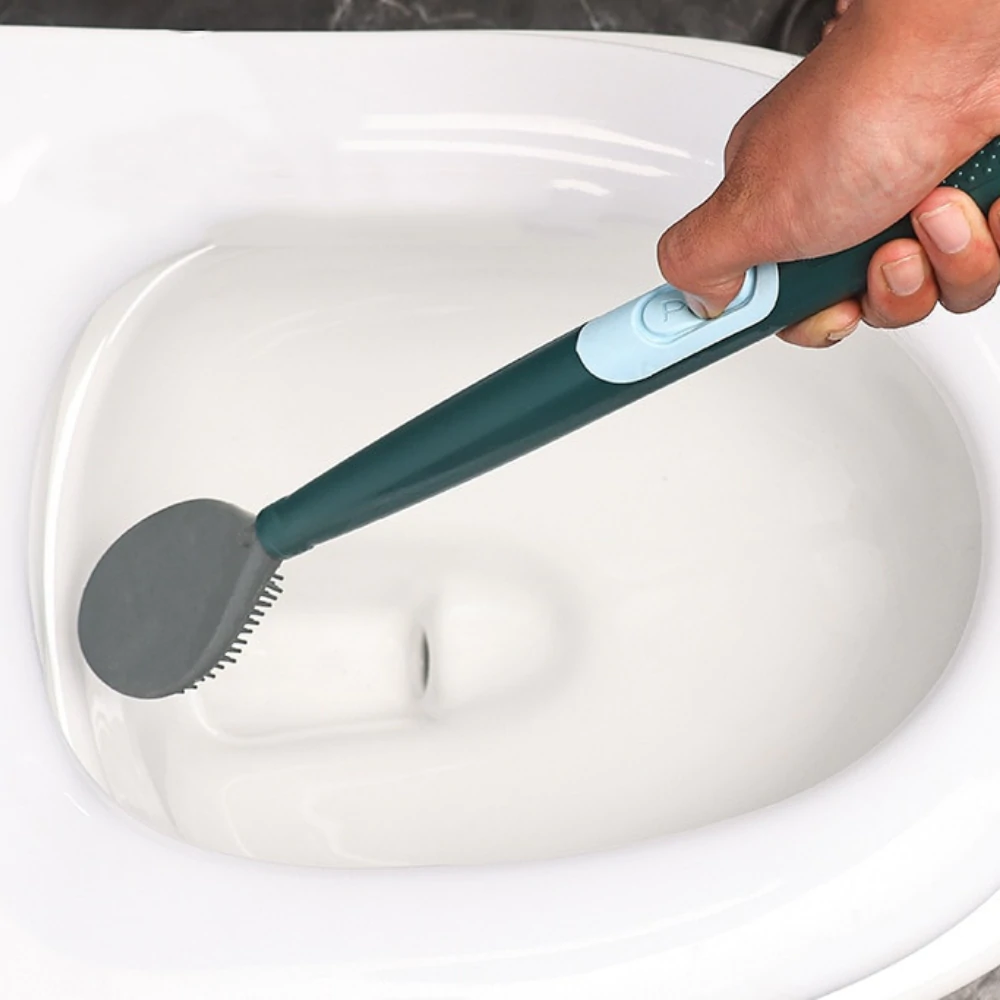 BristleFlex | Flexible Toilet Brush with Integrated Cleaning Dispenser for Effortless Deep Cleaning 5