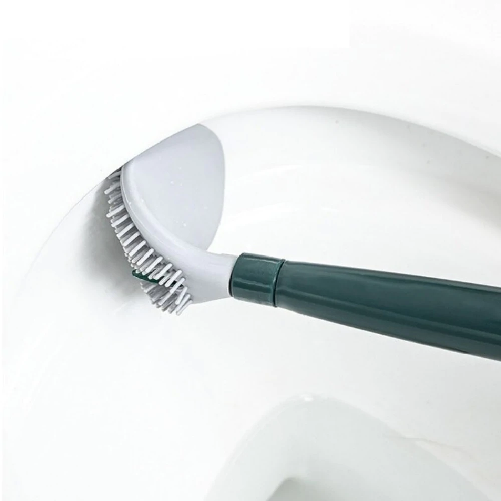 BristleFlex | Flexible Toilet Brush with Integrated Cleaning Dispenser for Effortless Deep Cleaning 8