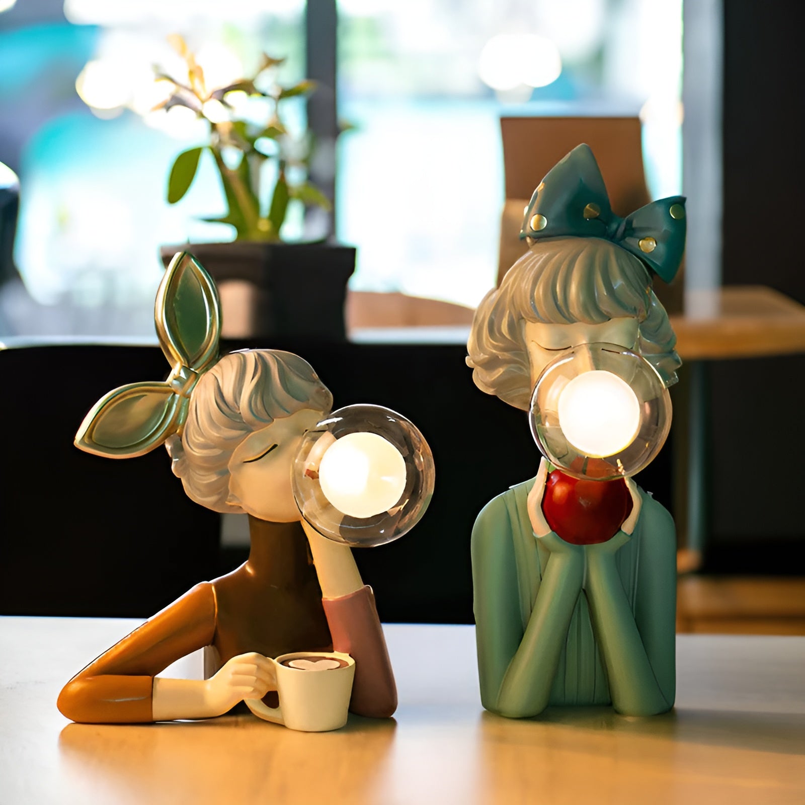 BubbleGlam | Decorative Lamp with Adjustable Brightness | Unique Bubble Design for Elegant Interiors 1