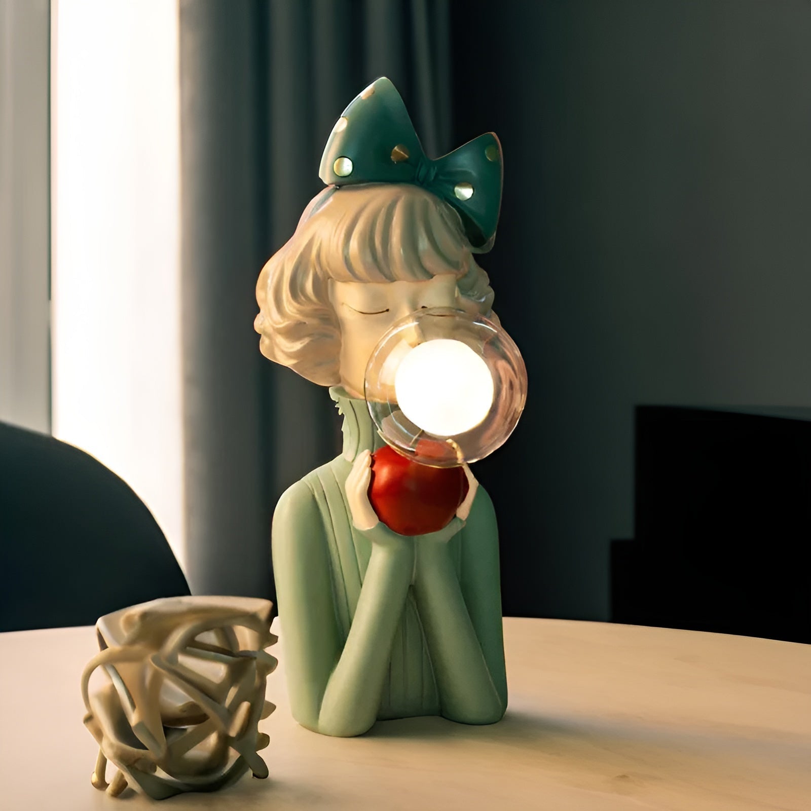 BubbleGlam | Decorative Lamp with Adjustable Brightness | Unique Bubble Design for Elegant Interiors 2