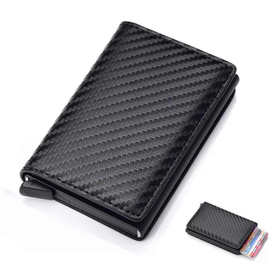 AluClip - Slim RFID Card Holder with Money Clip