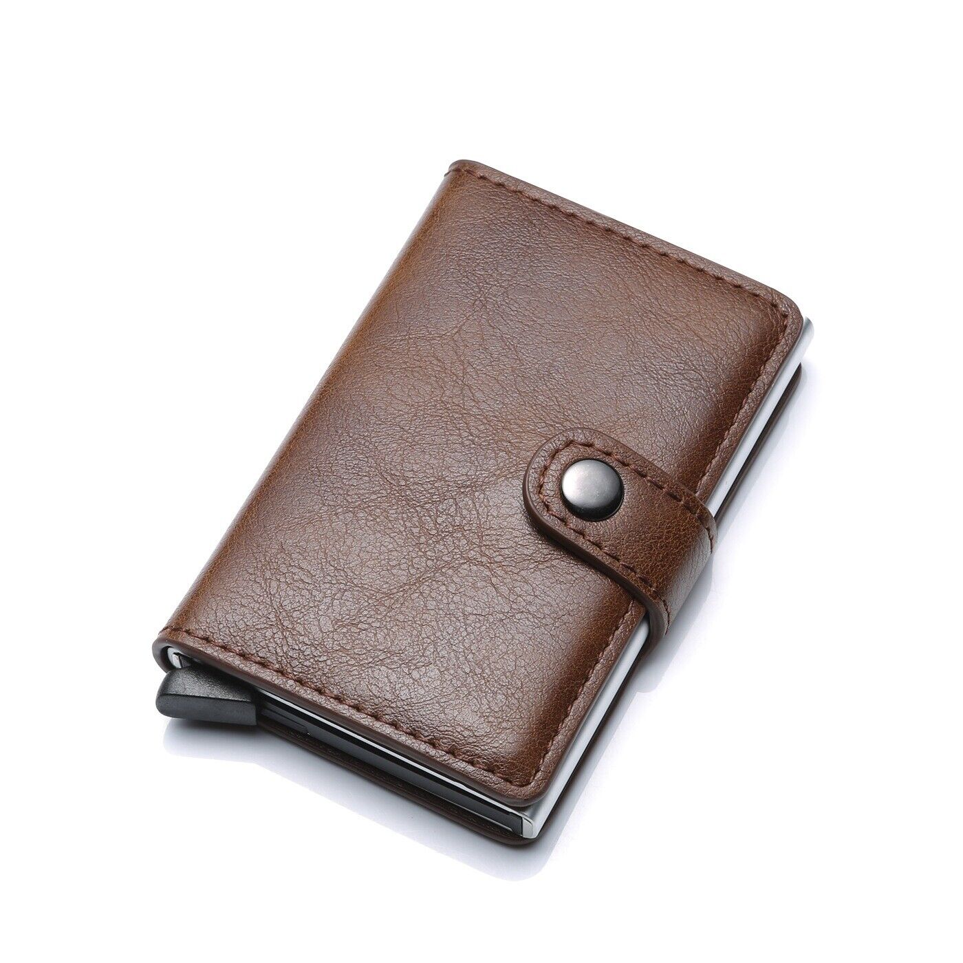 AluClip - Slim RFID Card Holder with Money Clip