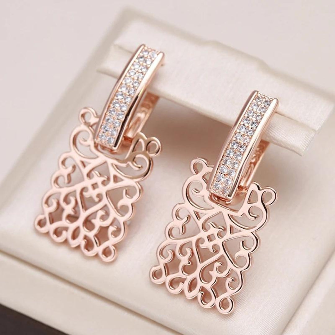Rosalie Ivy - Elegant Zirconia Earrings for Women