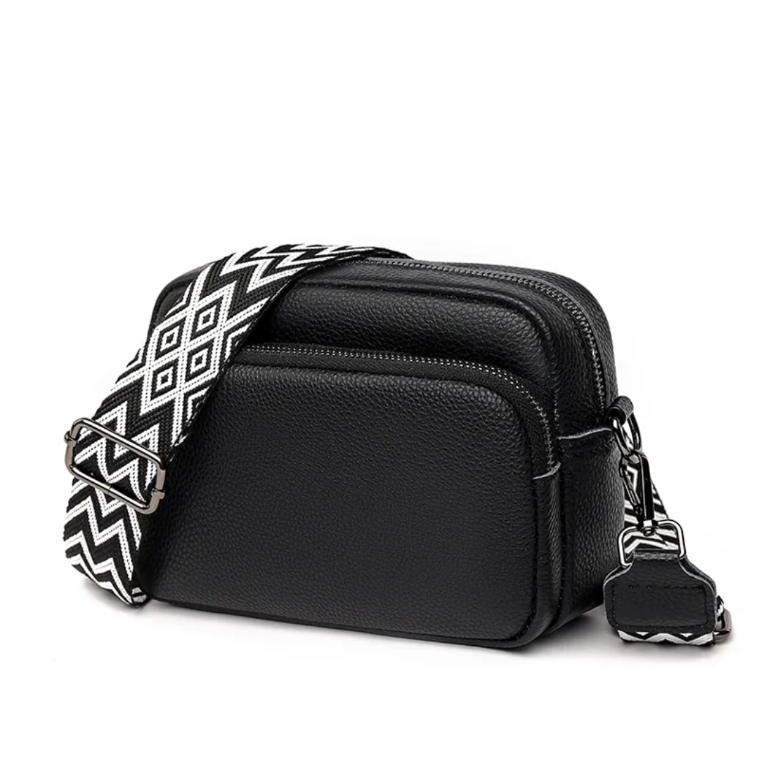 Carrie - Modern Leather Messenger Bag