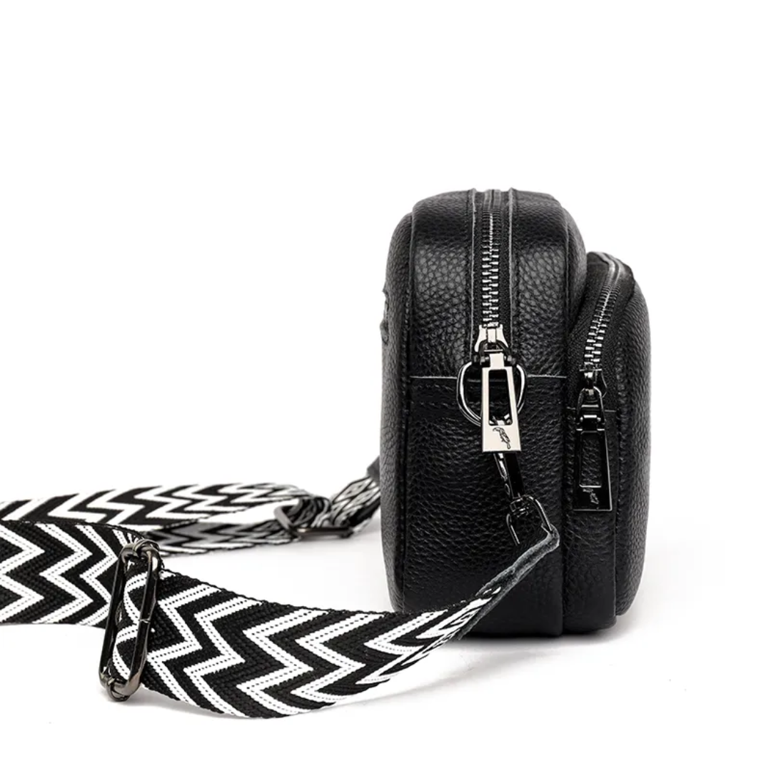 Carrie - Modern Leather Messenger Bag