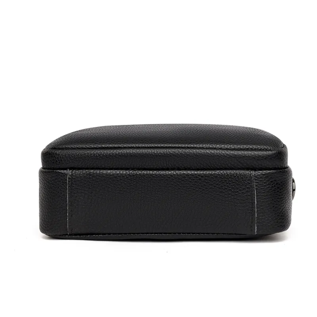 Carrie - Modern Leather Messenger Bag