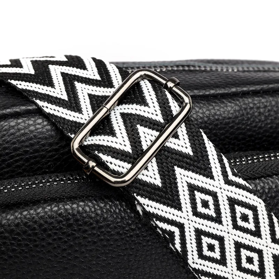 Carrie - Modern Leather Messenger Bag