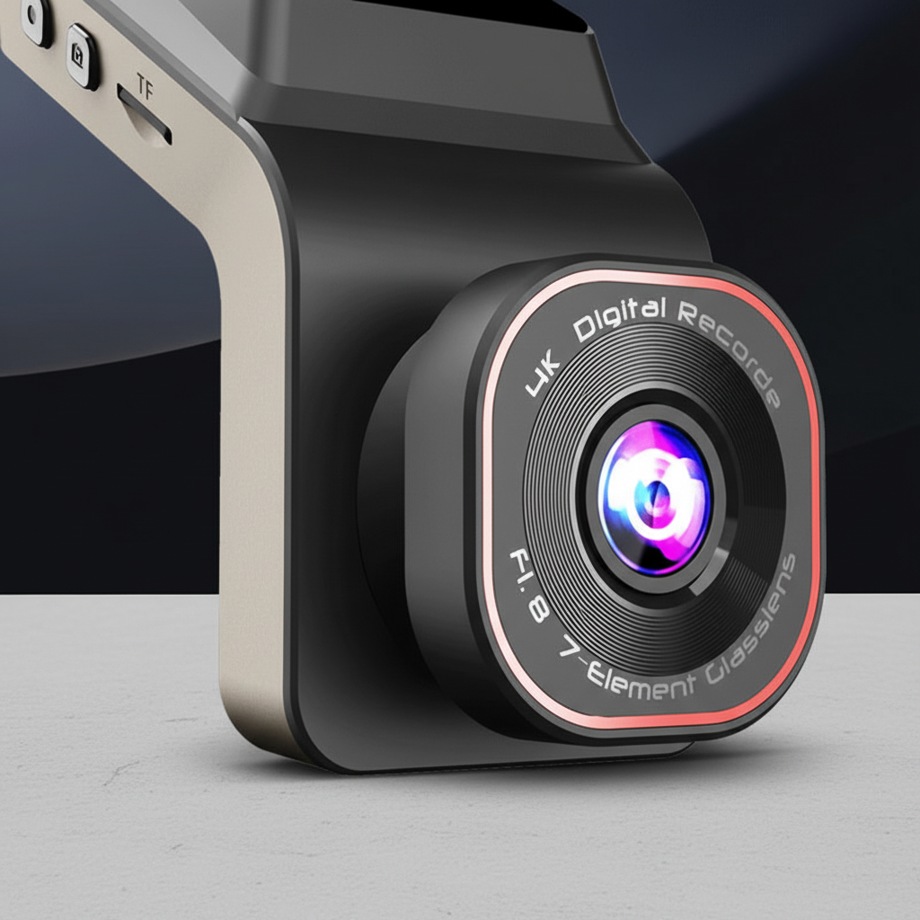 Compact Full HD Dash Cam with Night Vision & Loop Recording | Discreet Design for Reliable Safety 2
