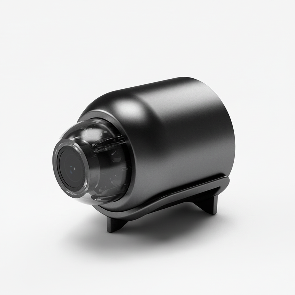 Compact Wireless Security Camera with Full HD Video & Night Vision for 24/7 Home Monitoring 0