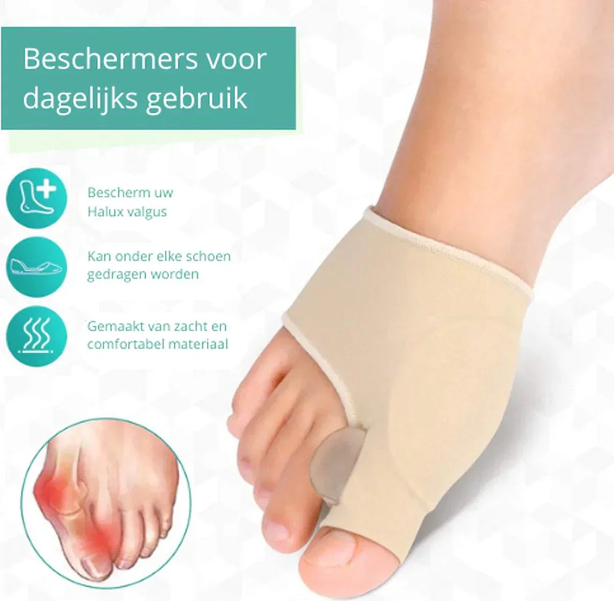 CompressCare Toe Corrector - Bunion Comfort Support