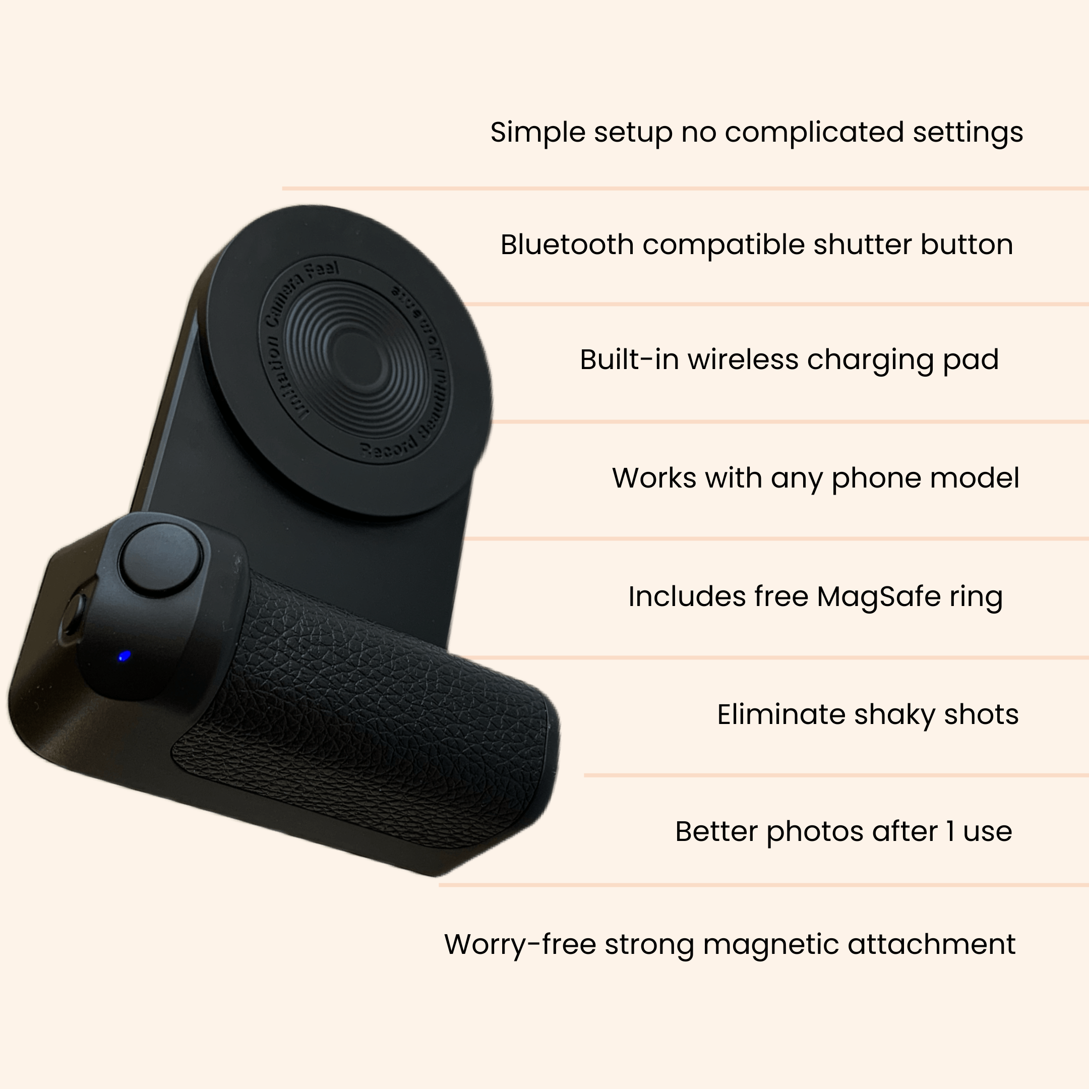 Dimpzy – Multifunctional Powerbank with Selfie Grip