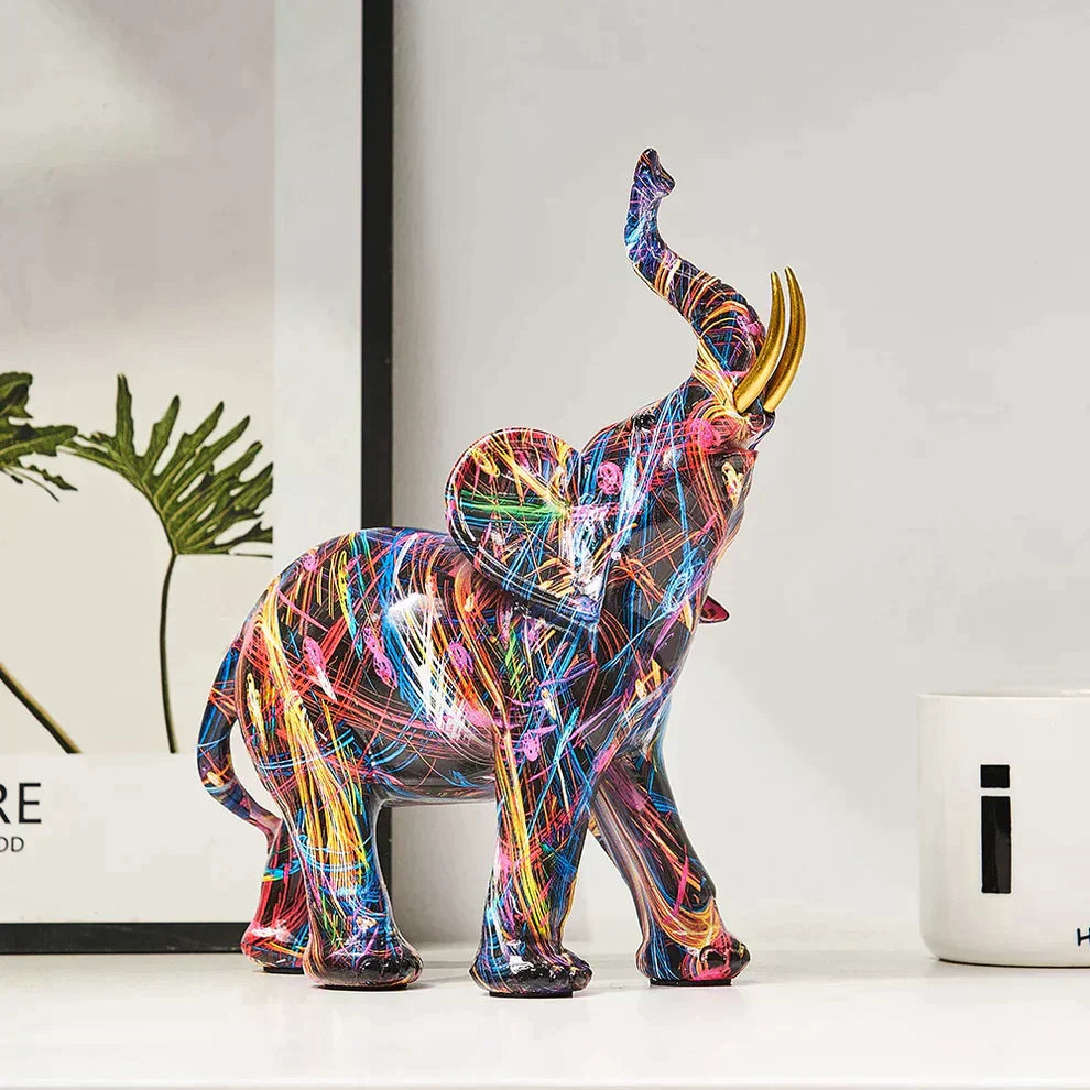 ColorElephant - Graffiti Art Sculpture