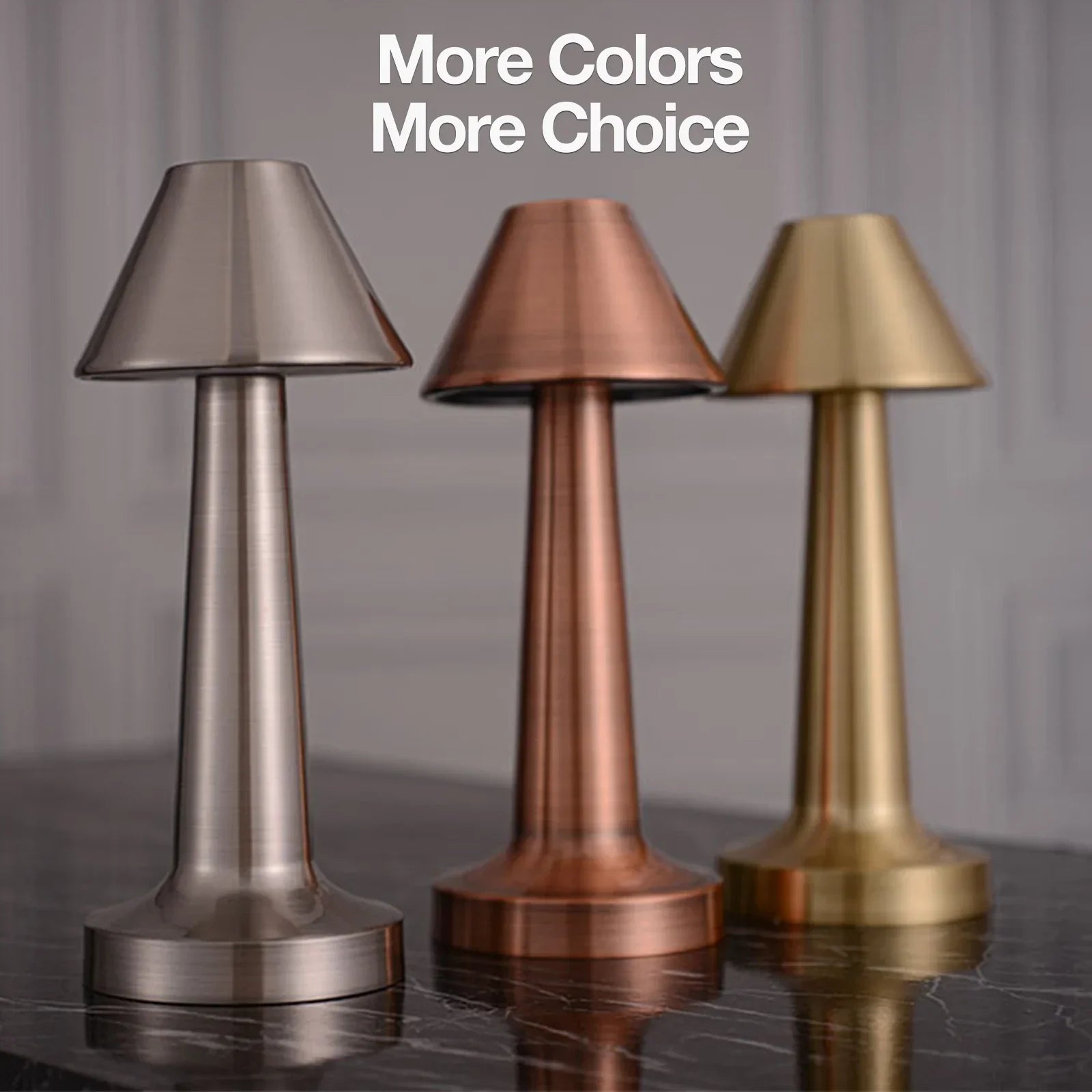 Minima Desk Lamp - Wireless Touch-Control LED Lamp