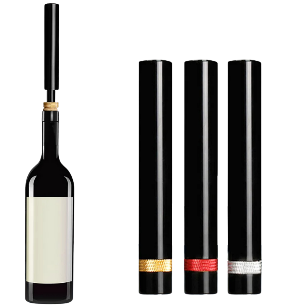 CorkMaster | Air Pressure Wine Bottle Opener with Ergonomic Handle | Quick and Effortless Cork Removal 7