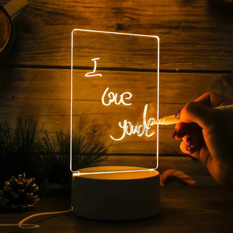 GlowPad Illuminated Note Board for Creatives