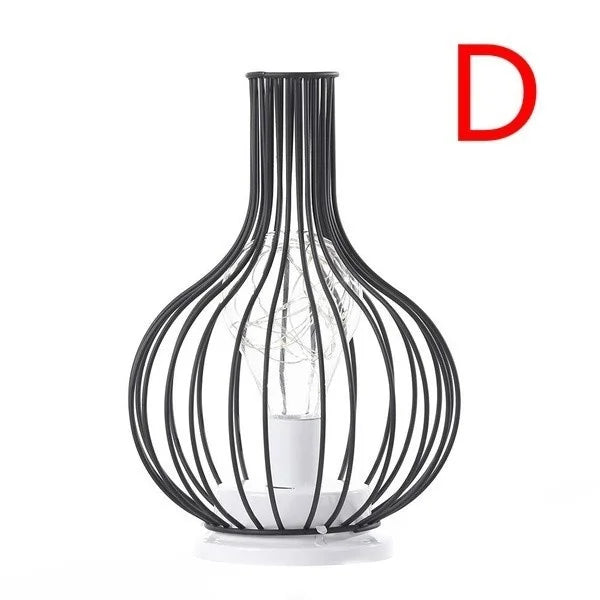 Retro Hollow Minimalist Table Lamp