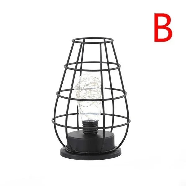 Retro Hollow Minimalist Table Lamp