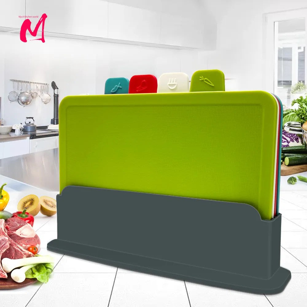 PrepTidy - Chopping Board Set with Holder