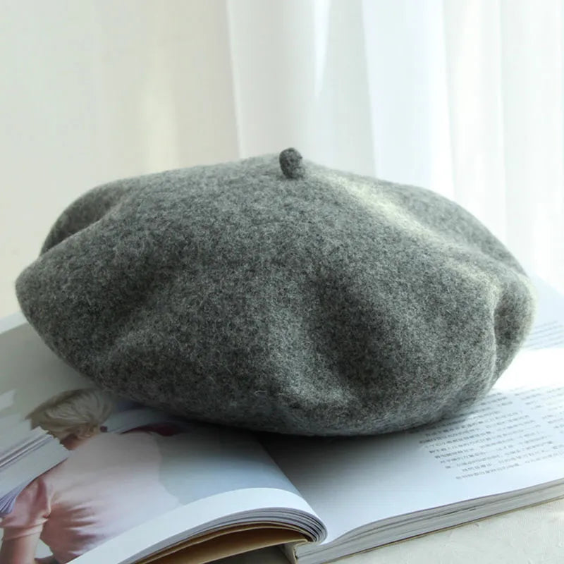 WoolCharm Beret - Luxurious Wool Beret for Winter