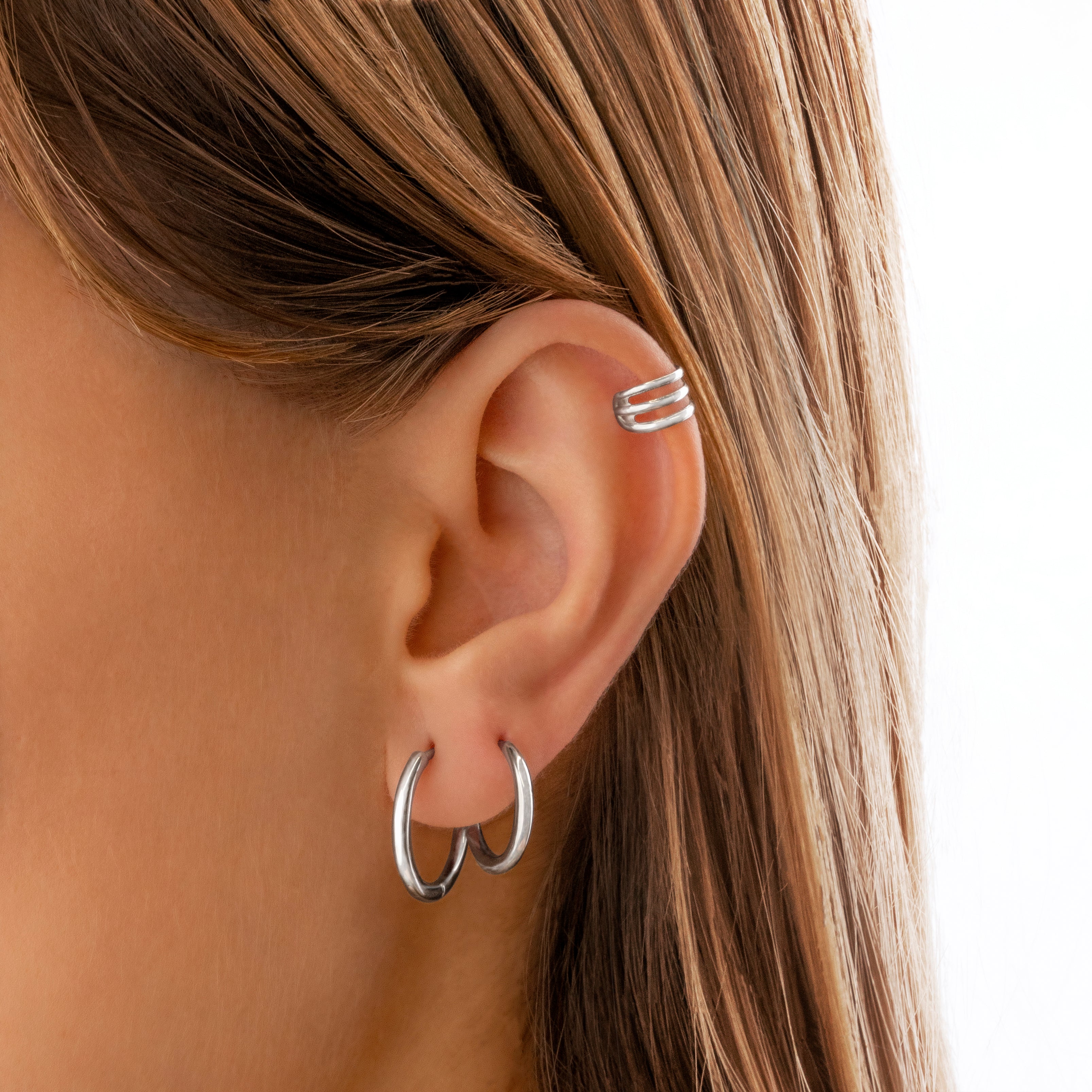 Aurina - Classic Hoop Earrings for Women