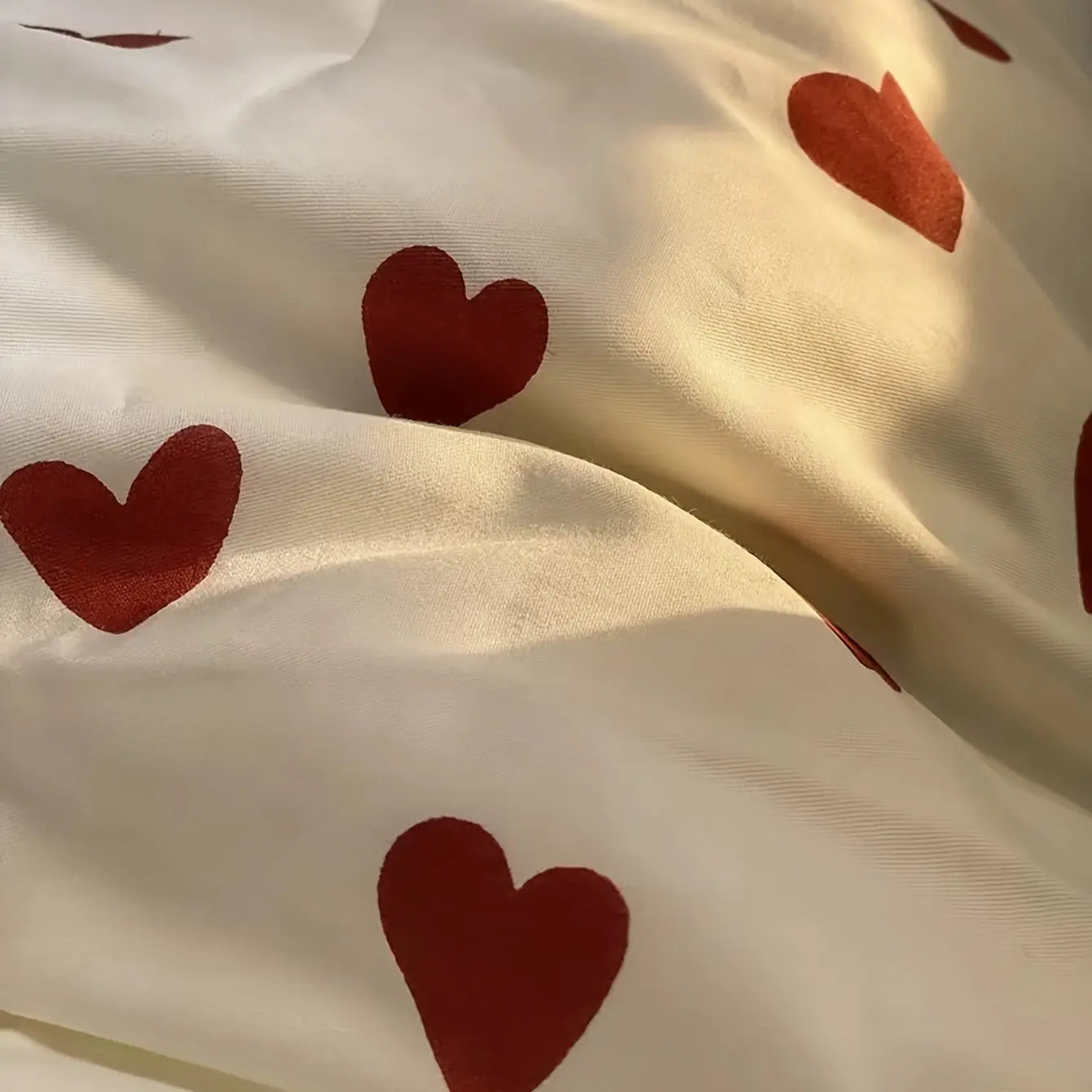 HeartDreams Duvet Cover Set - Soft Hearts Bedding