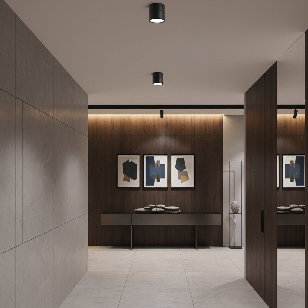 Designer Ceiling Light | Adjustable Aluminum Fixture with Warm White LED | Modern Illumination for Elegant Ambiance 2