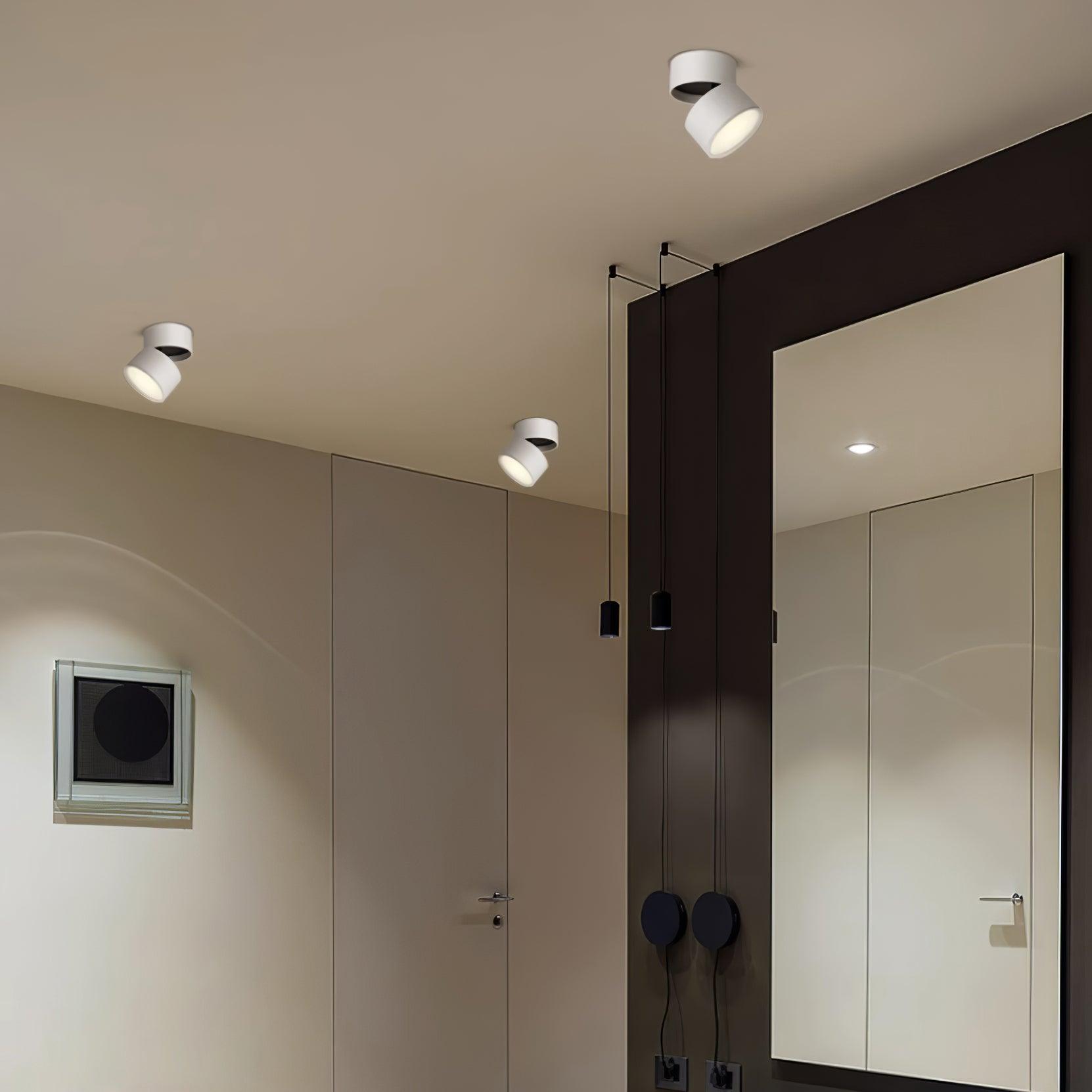 Designer Ceiling Light | Adjustable Aluminum Fixture with Warm White LED | Modern Illumination for Elegant Ambiance 4