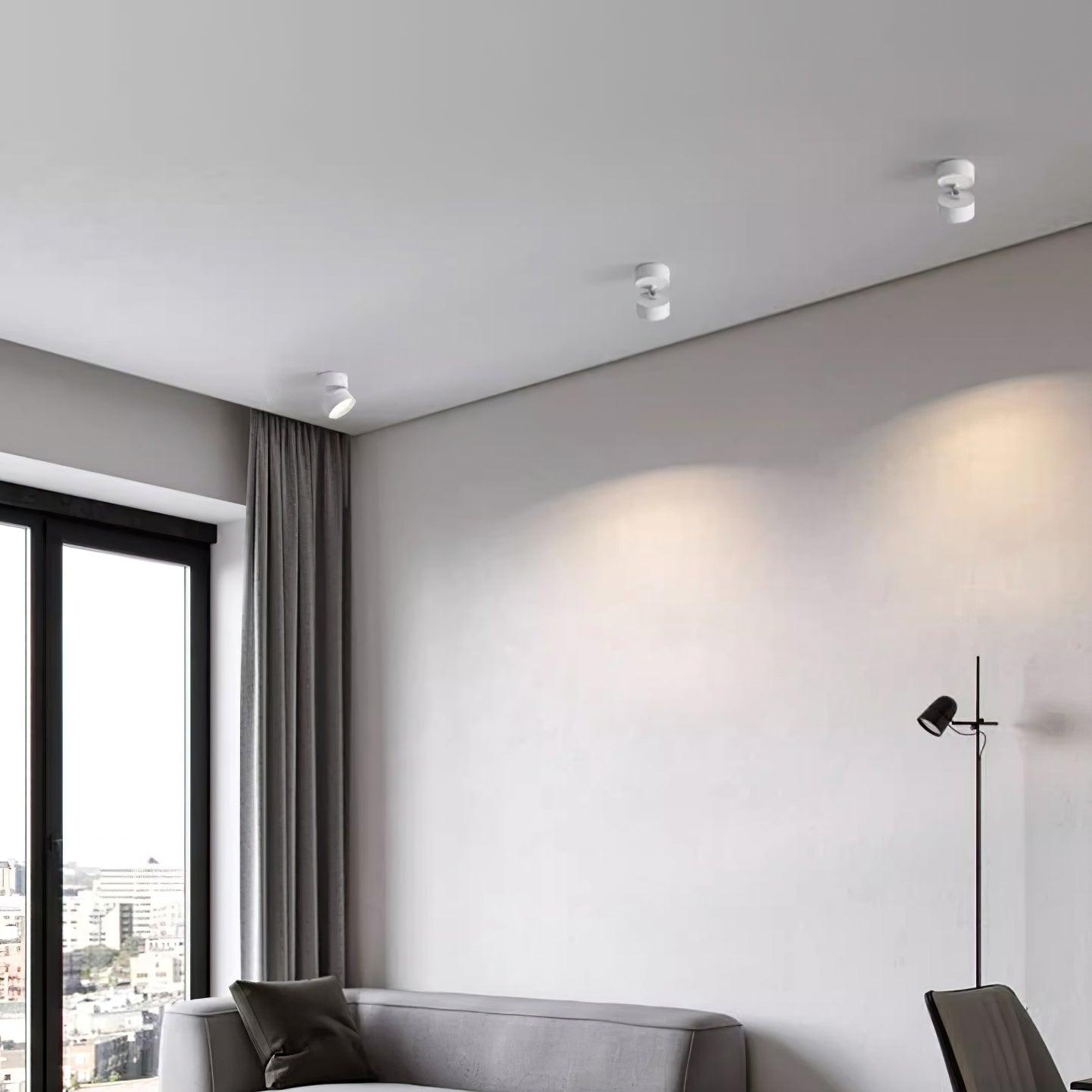 Designer Ceiling Light | Adjustable Aluminum Fixture with Warm White LED | Modern Illumination for Elegant Ambiance 6