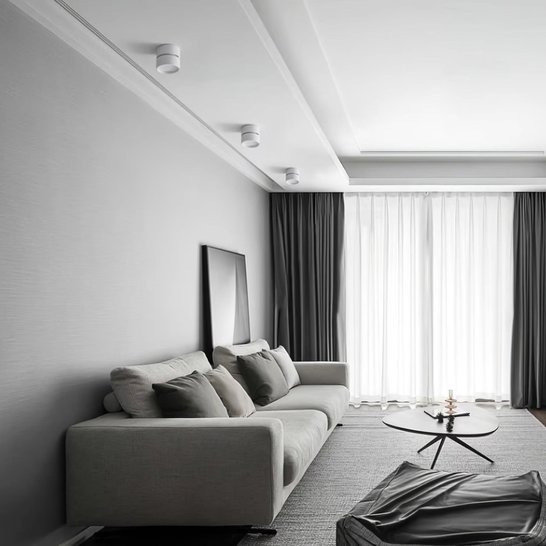 Designer Ceiling Light | Adjustable Aluminum Fixture with Warm White LED | Modern Illumination for Elegant Ambiance 8