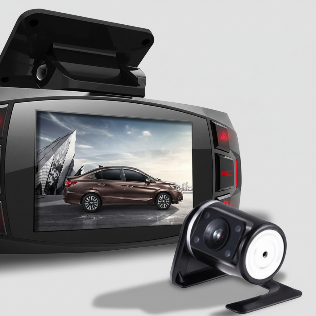 Dual Camera Dash Cam for Car with Full HD Recording | Front and Rear Protection for Safe Journeys 2